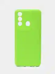 Лайм чехол для Itel Vision 3 Plus (Ител Вижен 3 Плюс), с мягкой подкладкой