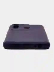 Темно-синий чехол для Itel Vision 3 Plus (Ител Вижен 3 Плюс), с мягкой подкладкой