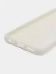 Белый чехол для Itel Vision 3 Plus (Ител Вижен 3 Плюс), с мягкой подкладкой