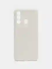 Белый чехол для Itel Vision 3 Plus (Ител Вижен 3 Плюс), с мягкой подкладкой