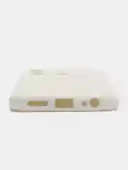 Белый чехол для Itel Vision 3 Plus (Ител Вижен 3 Плюс), с мягкой подкладкой