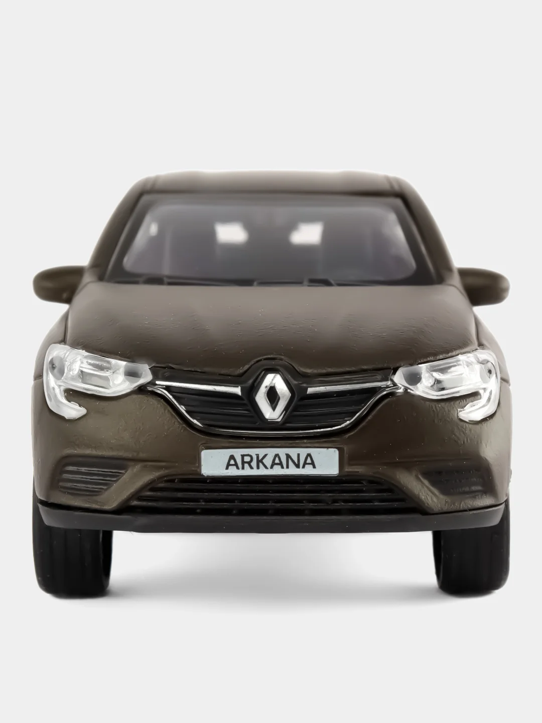 Светло-коричневый машина "RENAULT ARKANA" 12 см, Технопарк, свет звук, открываются двери и багажник, металл