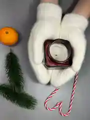 Варежки женские зимние, с ангорой, с меховым подкладом, утепленные,в рубчик,6цветов