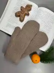Коричневый варежки женские зимние, с ангорой, с меховым подкладом, утепленные,в рубчик,6цветов