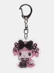 Коралловый меланж брелок для ключей акриловый Куроми, My Melody, Hello Kitty, двусторонний, аниме брелок