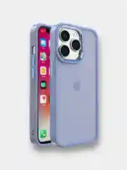 Синий меланж чехол для iPhone 15 Pro, 15 Pro Max, 13, 14 Pro, 16 Pro, 16 Pro max накладка для айфона