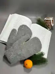 Серый варежки зимние,с теплым подкладом ,с добавлением ангоры,8 расцветок