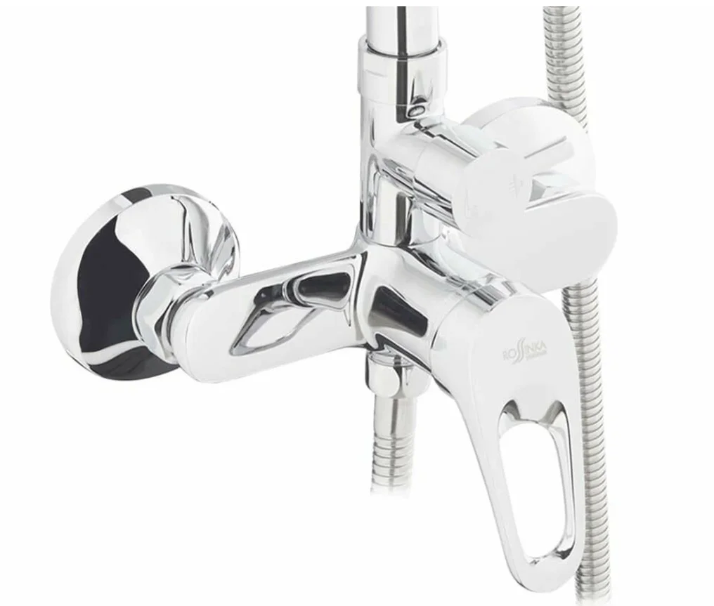 Смеситель Rossinka Silvermix B35-45, для душа