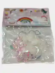 Белый сквиш лапка