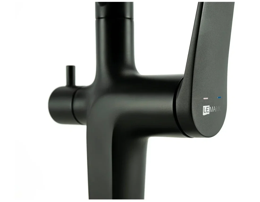 Смеситель Lemark Bronx LM3761BL, для кухни