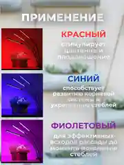 Фитолампа для растений, цветов, фитолампа для рассады, USB лампа