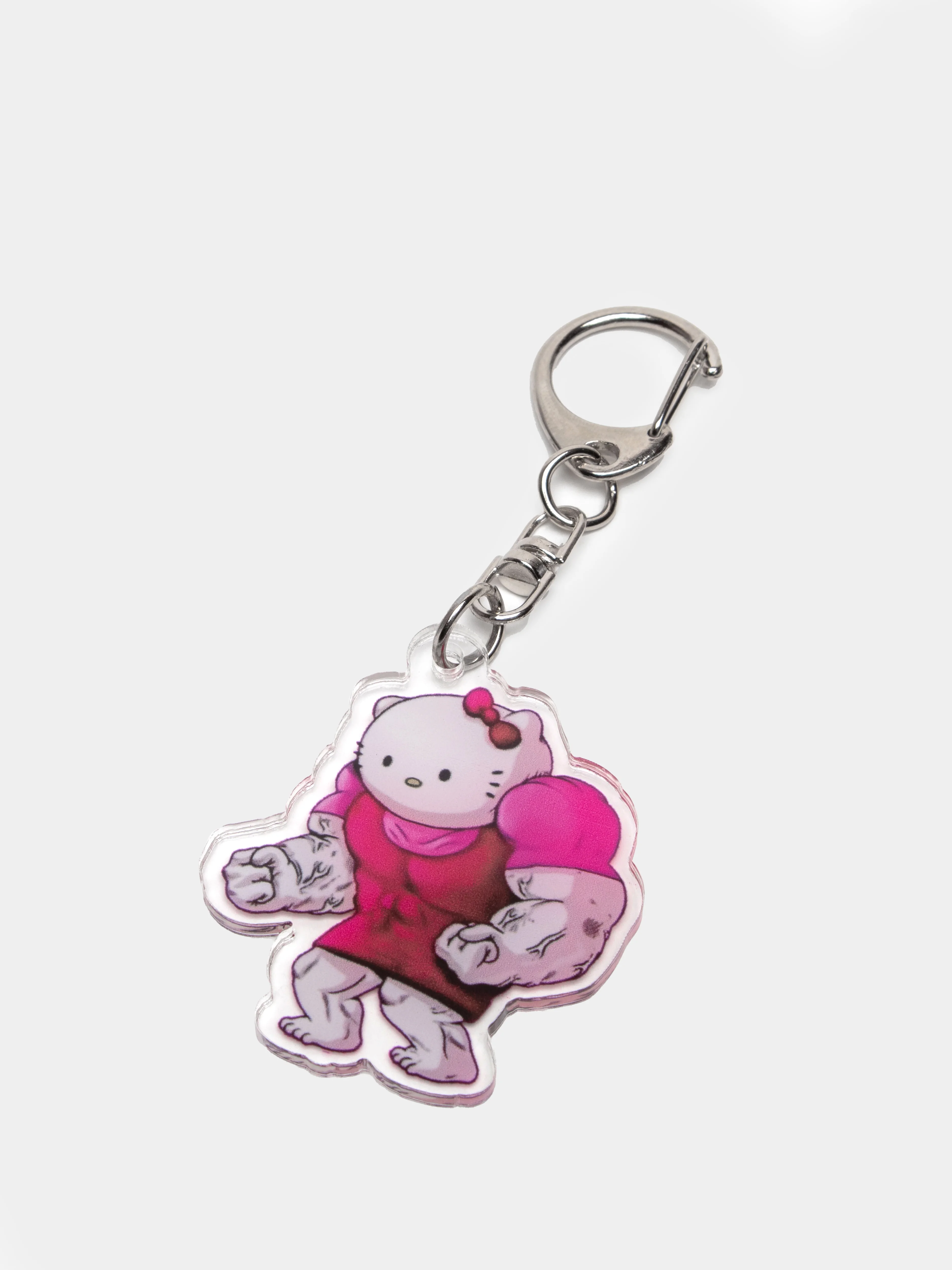 Золотой брелок для ключей акриловый Куроми, My Melody, Hello Kitty, двусторонний, аниме брелок