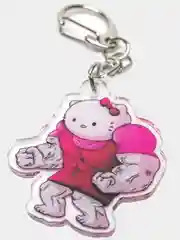 Золотой брелок для ключей акриловый Куроми, My Melody, Hello Kitty, двусторонний, аниме брелок