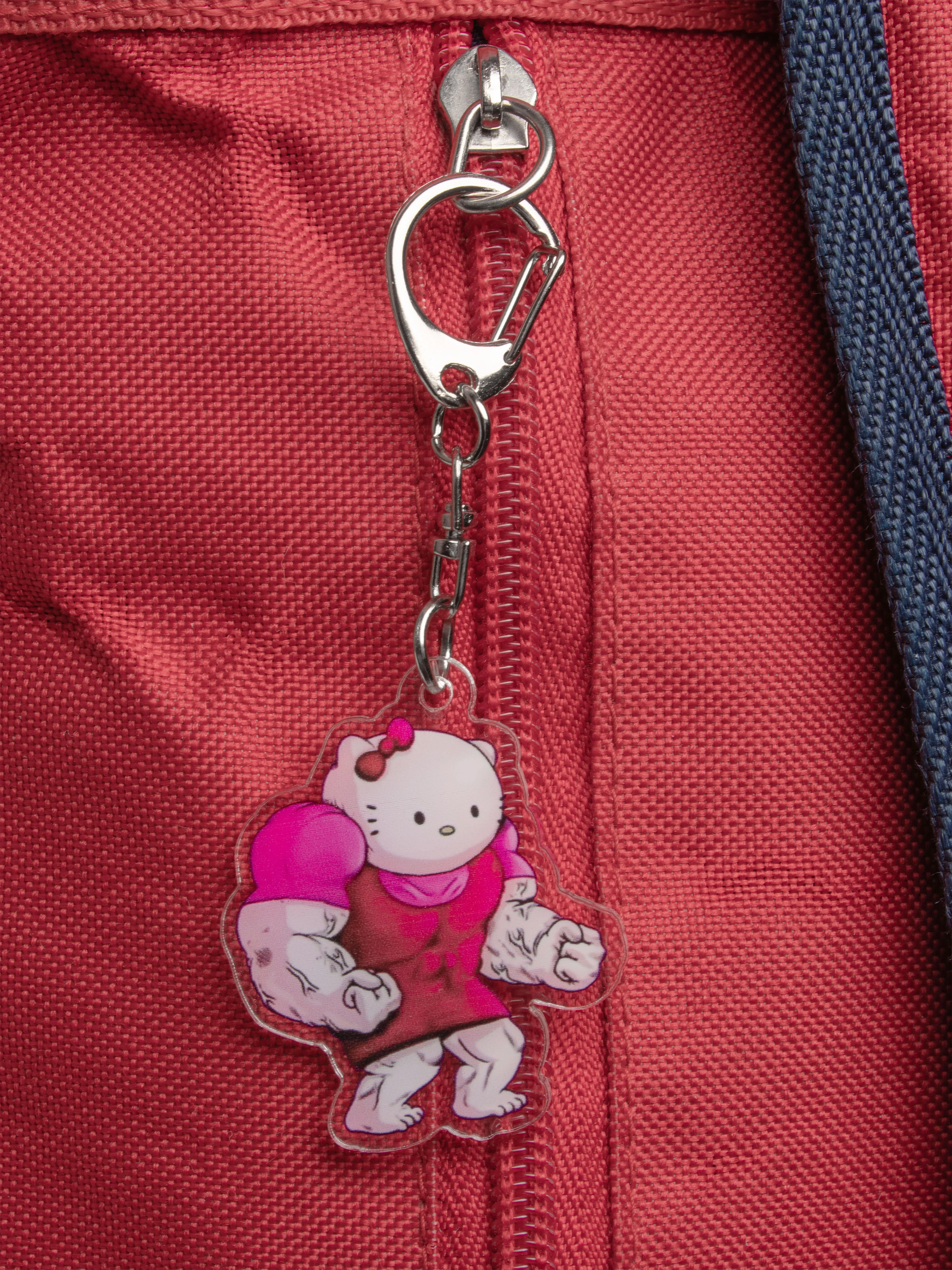 Золотой брелок для ключей акриловый Куроми, My Melody, Hello Kitty, двусторонний, аниме брелок
