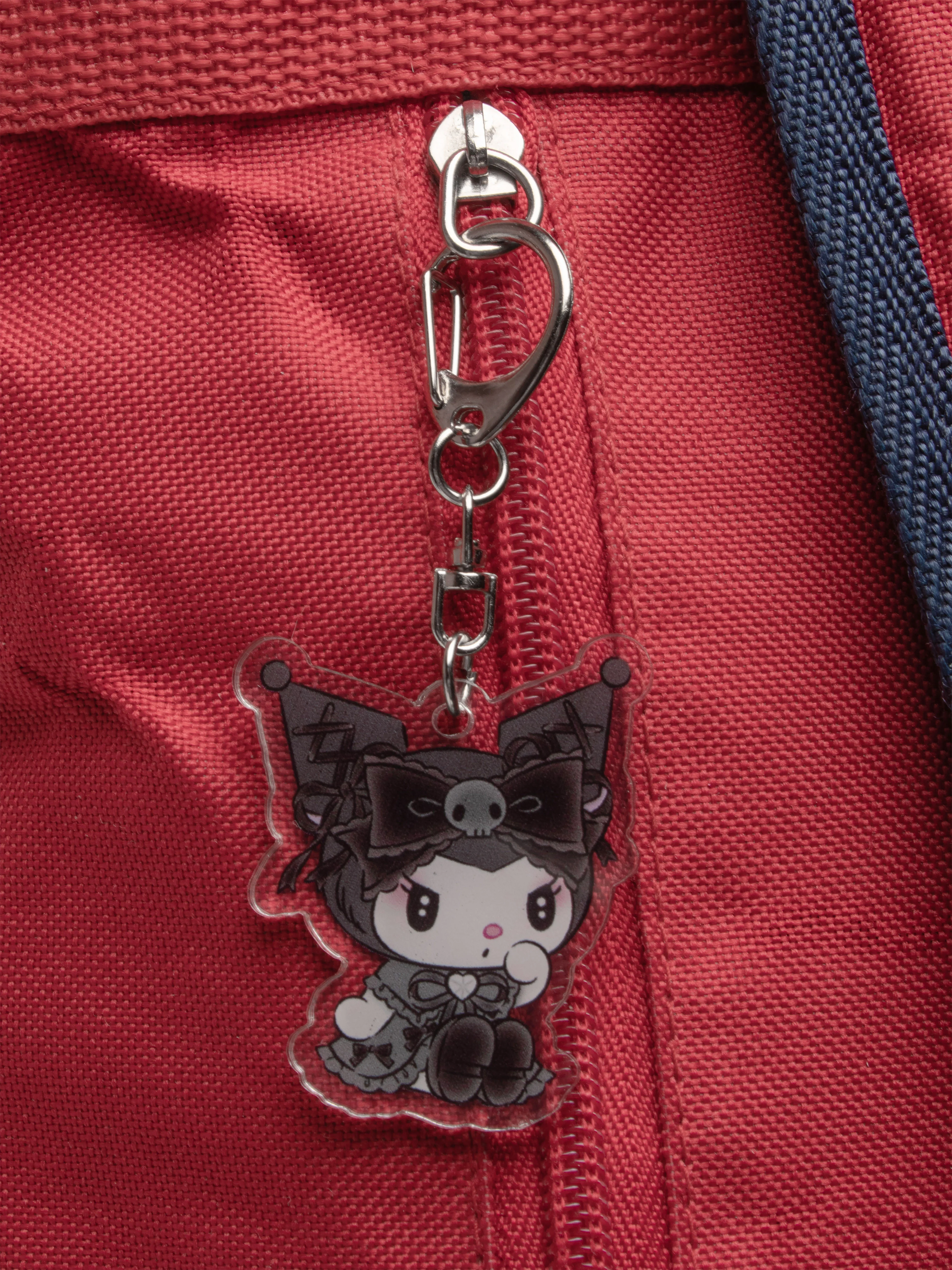 Коричневый брелок для ключей акриловый Куроми, My Melody, Hello Kitty, двусторонний, аниме брелок