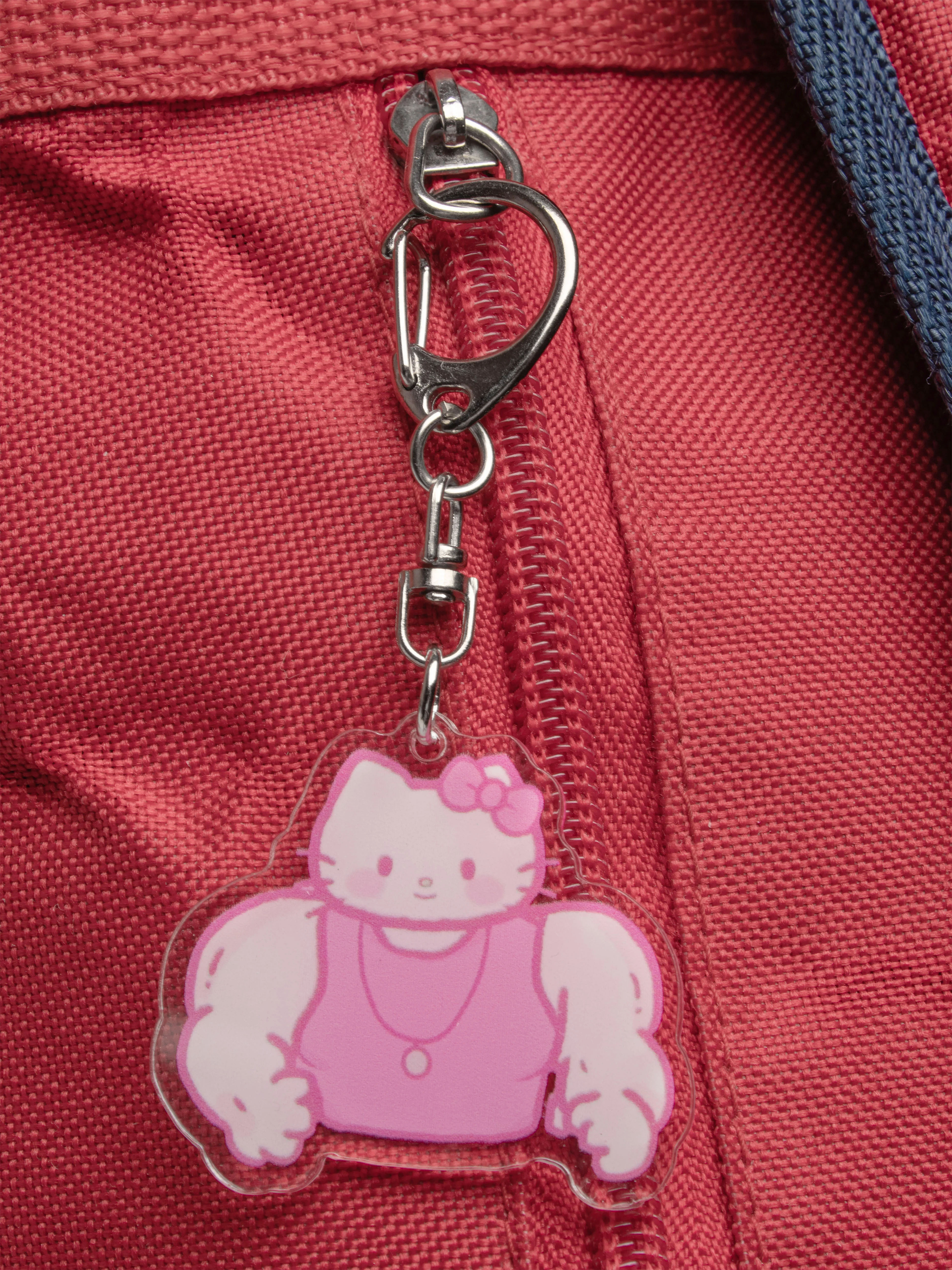 Кораллово-розовый брелок для ключей акриловый Куроми, My Melody, Hello Kitty, двусторонний, аниме брелок