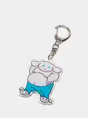 Карамельный брелок для ключей акриловый Куроми, My Melody, Hello Kitty, двусторонний, аниме брелок