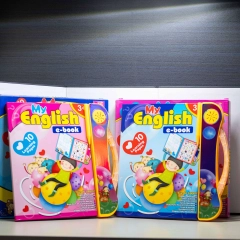 Книжка английская со звуком для детей