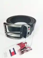 Тёмно-серый ремень мужской из натуральной кожи
