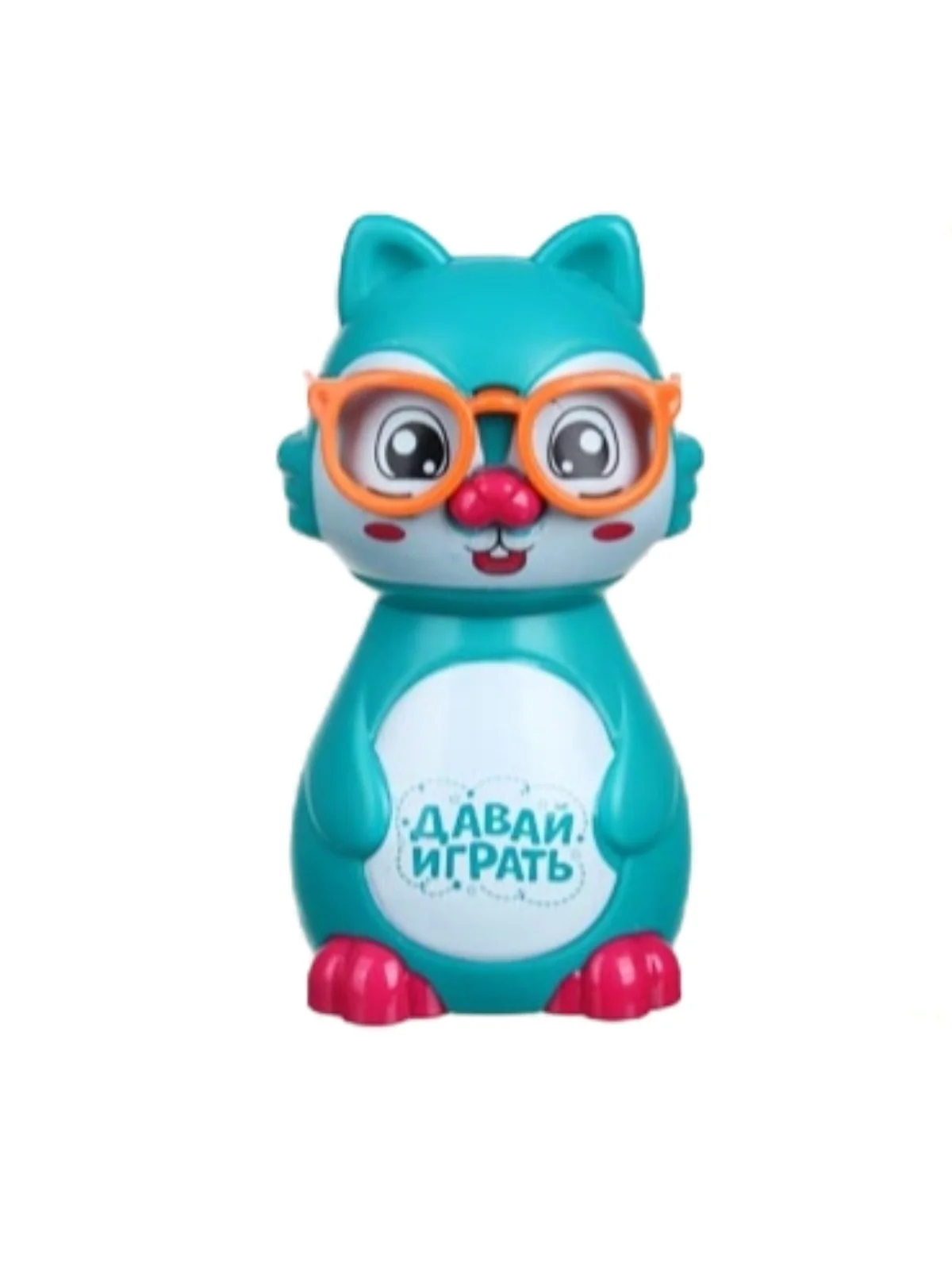 Развивающая детская заводная игрушка "Белочка", инерционная, Игрушка запускалка