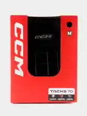 Черный шлем хоккейный с маской CCM TACKS 70 SR