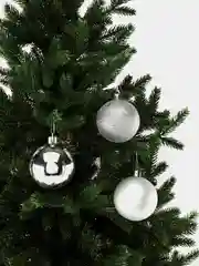 Серебряный новогодние елочные шары, набор шаров, елочные игрушки, набор 20 штук, диаметр 6 см