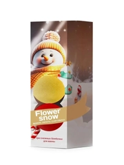 Подарочный набор шипучих бомбочек для ванны Beauty Desserts Let it Snow FLOWER SNOW, 300 г