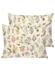 Наволочка на молнии сатин 2шт Milky Garden "Botany" 40х60 см, 50х60 см, 70х70 см