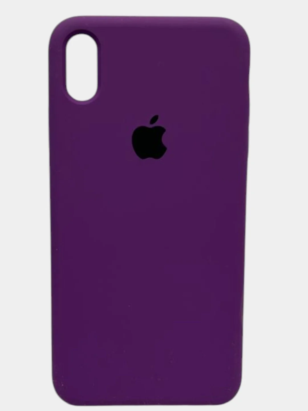 Пурпурный чехол iPhone XS Max Silicone case