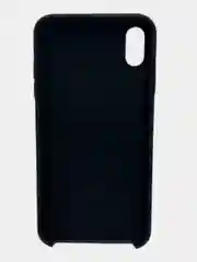 Черный чехол iPhone XS Max Silicone case