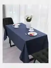 Серый скатерть 200х145 и 148х148 см, прямоугольная, круглая, однотонная, текстильная