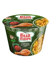 Лапша быстрого приготовления БигЛанч куриная По-узбекски, 90г
