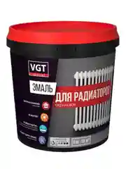 Эмаль акриловая "VGT" Профи для радиаторов супербелая ВД-АК-1179, полуглянцевая