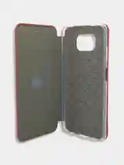 Красный чехол книжка Xiaomi POCO F3, POCO M3, POCO X3 NFC, POCO X3 PRO с функцией подставки