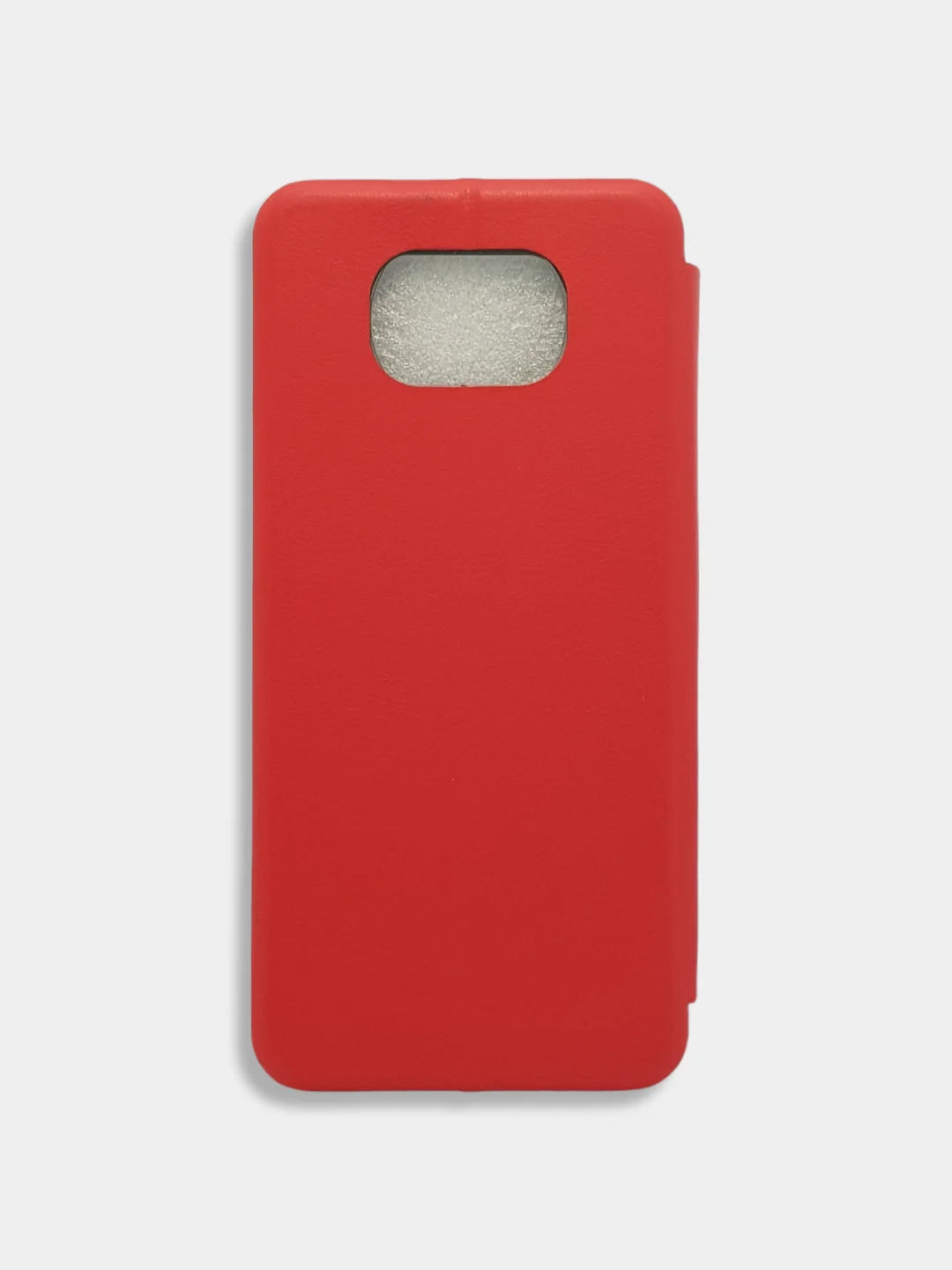 Красный чехол книжка Xiaomi POCO F3, POCO M3, POCO X3 NFC, POCO X3 PRO с функцией подставки