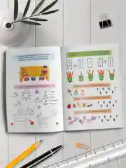 Книга сборник заданий для дошкольника. Тренажёр по математике 4+, 32 стр. Проф-Пресс
