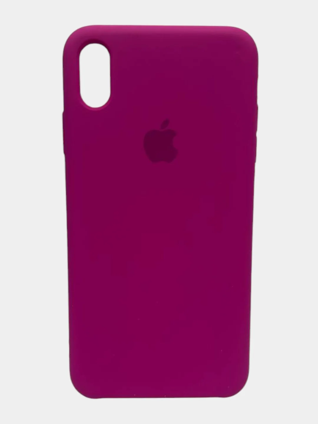 Фуксия чехол iPhone XS Max Silicone case