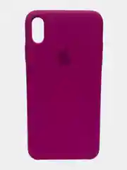 Фуксия чехол iPhone XS Max Silicone case