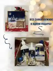 Ледяной подарочный набор, новогодний