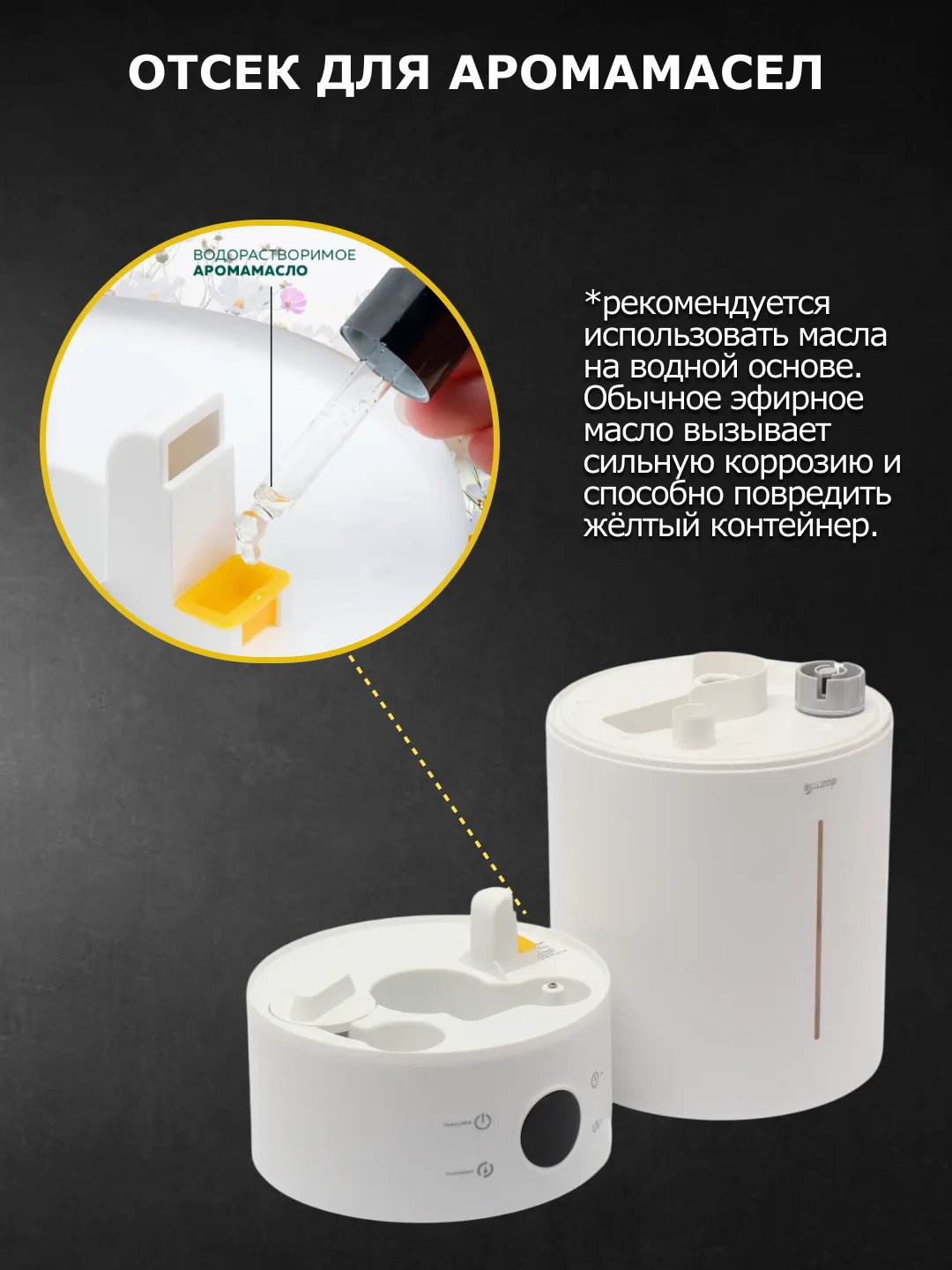 Увлажнитель воздуха Xiaomi Deerma DEM-F628S (RU-версия)