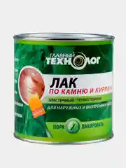 Лак по камню и кирпичу "ГЛАВНЫЙ ТЕХНОЛОГ" глянцевый  0,75 л