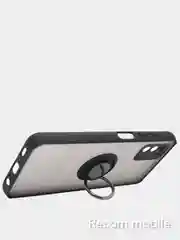 Чехол противоударный Samsung A03S, A20, A30, A22, M22, M32 с кольцом и функцией подставки