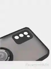 Чехол противоударный Samsung A03S, A20, A30, A22, M22, M32 с кольцом и функцией подставки
