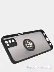 Чехол противоударный Samsung A03S, A20, A30, A22, M22, M32 с кольцом и функцией подставки
