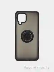 Чехол противоударный Samsung A03S, A20, A30, A22, M22, M32 с кольцом и функцией подставки