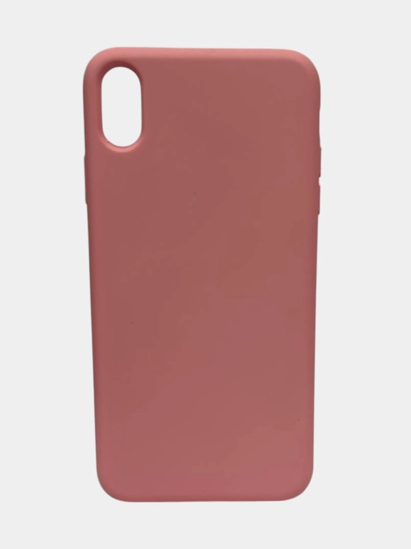 Чехол iPhone XS Max Silicone case без логотипа