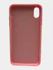 Розовый чехол iPhone XS Max Silicone case без логотипа