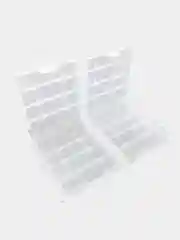 Белый бокс для аккумуляторов и батареек АА и ААА