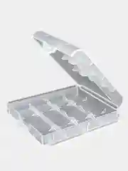 Белый бокс для аккумуляторов и батареек АА и ААА