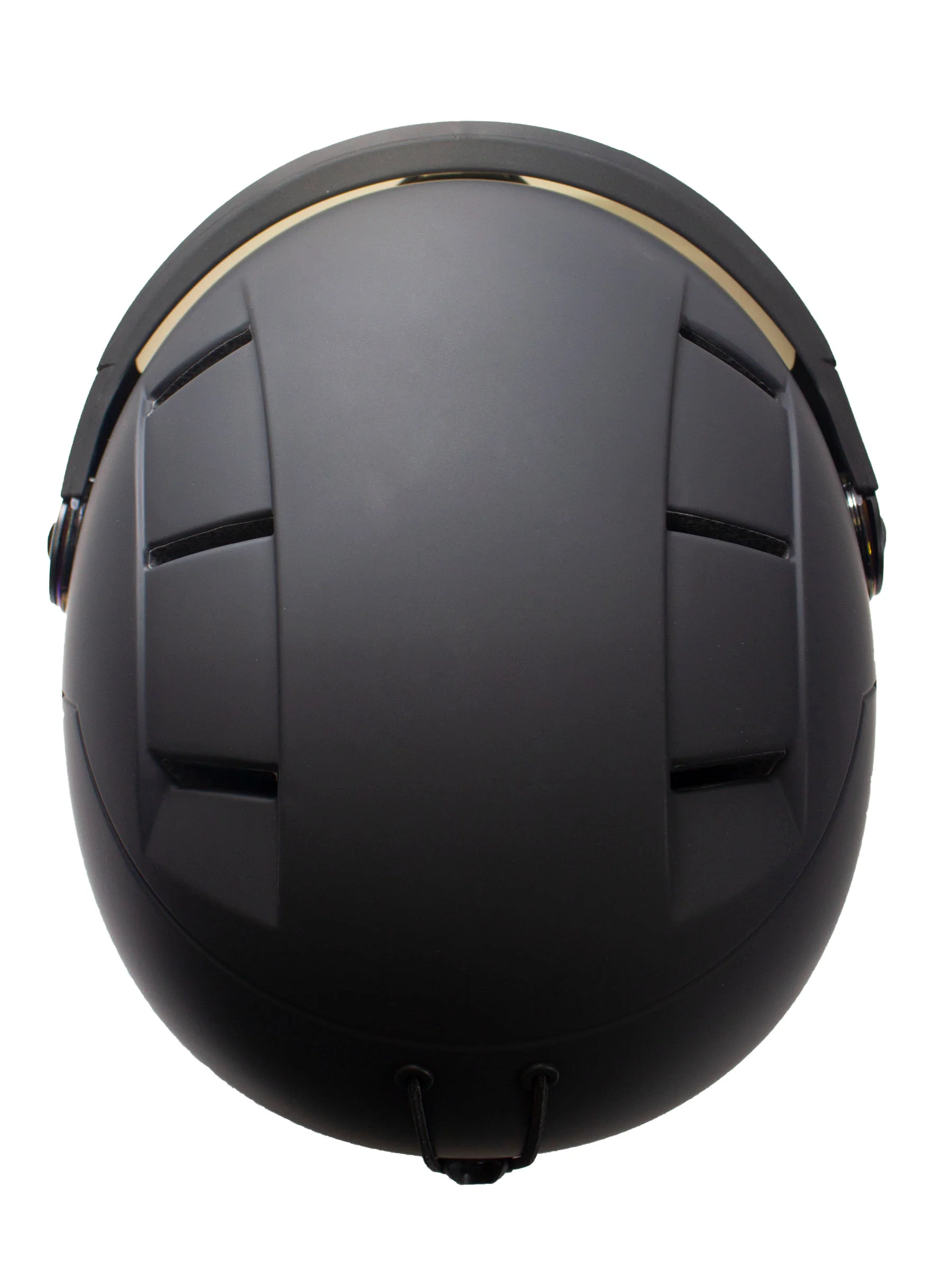 Шлем горнолыжный BIG BRO YL108 blue visor Matt Black